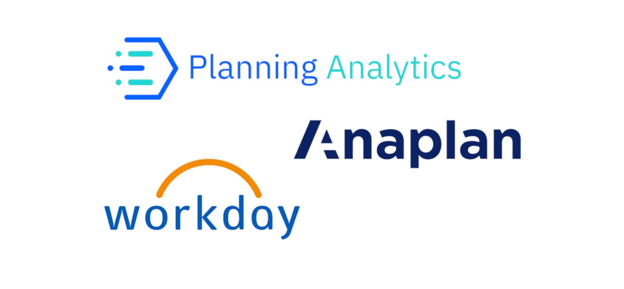 Comparatif entre IBM Planning Analytics, Workday Adaptive Planning et Anaplan